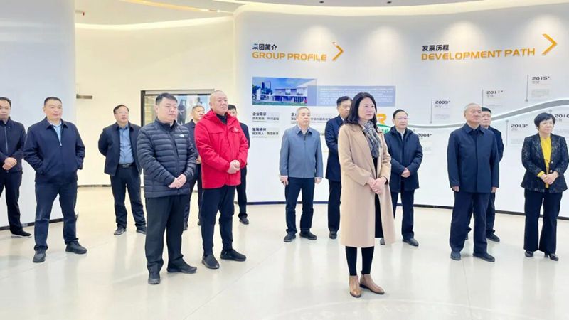 河南省政協(xié)副主席霍金花一行蒞臨旭瑞集團(tuán)參觀調(diào)研！